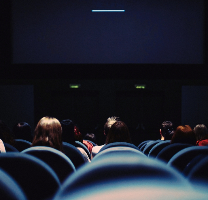 A cinema audience